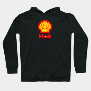 Shell Gas Parody Design Hoodie